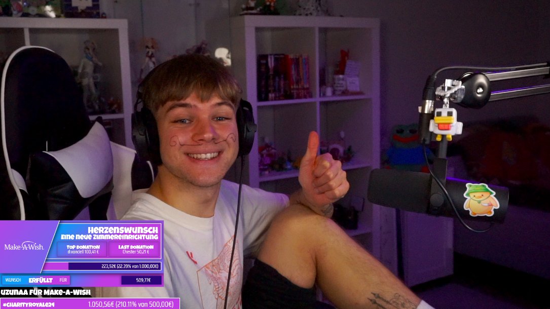 Uzuna (@_uzuna) on Twitter photo für den guten Zweck ich trage zwar nen komischen Bart und hab halb gewachste Beine aber hey was macht man nicht alles für die Kids. Danke <a href="/Venitroll/">Veni aka Eisler 🏳️🌈</a>
das ich mitmachen darf! <a href="/CharityRoyale/">✨ Charity Royale ✨ by willhaben & Veni</a> für den guten Zweck ich trage zwar nen komischen Bart und hab halb gewachste Beine aber hey was macht man nicht alles für die Kids. Danke <a href="/Venitroll/">Veni aka Eisler 🏳️🌈</a>
das ich mitmachen darf! <a href="/CharityRoyale/">✨ Charity Royale ✨ by willhaben & Veni</a>