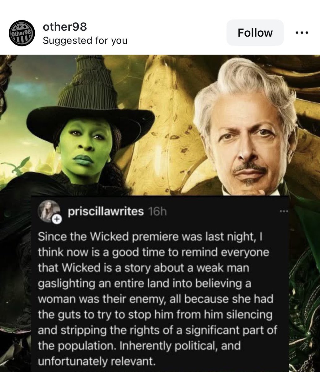 hollowayb's tweet photo. Like I was saying… #wicked #politicalsatire @other98 https://t.co/7aMc8g6Ars
