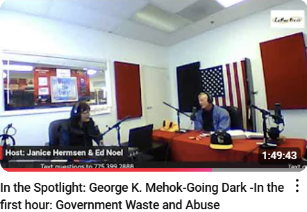 gmehok's tweet photo. This #podcast interview with Janice Hermsen (@janhermsen23) and Ed Noel (@EdNoel) of @LeRuePress was a blast! 

Some interviews feel forced. However, talking with Janice and Ed felt like a casual fireside chat among friends who love reading, writing and history. 

https://t.co/4gCERDEa3u

The GOING DARK interview starts at  into the podcast.

-----------------

In the Spotlight: George K. Mehok-GOING DARK

@LeRuePress Network: What's the Story?/Book Hound

GOING DARK as one reviewer tells it, “is a stunning debut that pulls readers into a thrilling journey through time, blending cyber warfare with historical intrigue.”

Amazon:  https://t.co/DHJ6FxsiGK (ON SALE $4.99)
Goodreads: https://t.co/JhQP2lbmEJ
Audiobook: https://t.co/GfMvyZQx85

George is an author, technologist, and entrepreneur with a distinguished career in designing software and leading high-performing teams in the financial services, telecommunications, and aerospace industries. He is also an avid storyteller who weaves his real-world knowledge into gripping narratives, crafting thrilling plots that captivate readers. 

https://t.co/4gCERDEa3u