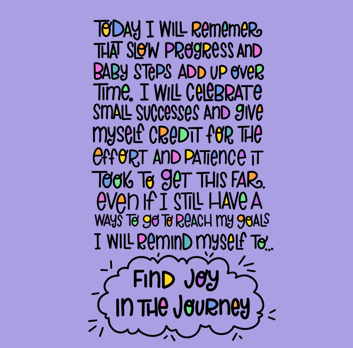 Wishing you moments of joy throughout your day! 

#JoyInTheJourney @self_reg #StepByStep