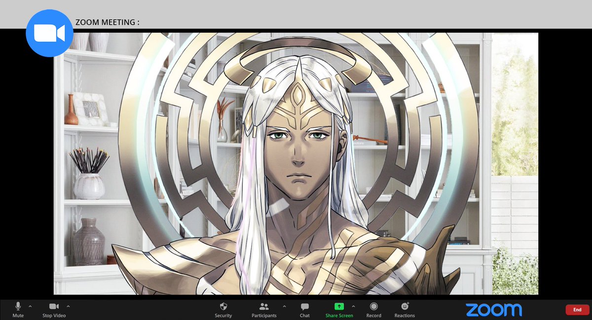 cybercryptid's tweet photo. Saw a QRT that said something about Læraðr’s crop looking like him being in  a zoom meeting and I could NOT resist the urge to edit because it had me laughing my ass off https://t.co/sLKBsiSWqp