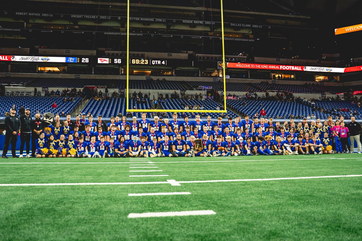 Your Class 4A state runner up East Noble Knights