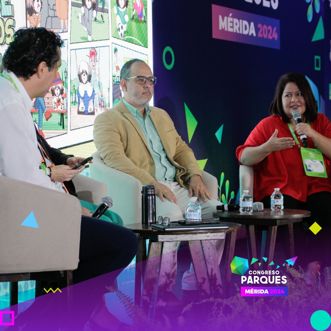 congreso_parque's tweet photo. 🌟 Conversaciones entre Parqueros en #CongresoParques2024 🏞️🤝

🗣️ Profesionales del parque se reunieron en una mesa de diálogo única para compartir experiencias, desafíos y logros comunes 🌍✨.

🔗 Más información aquí: https://t.co/mo09ICiqsF https://t.co/NYfYgakdrp