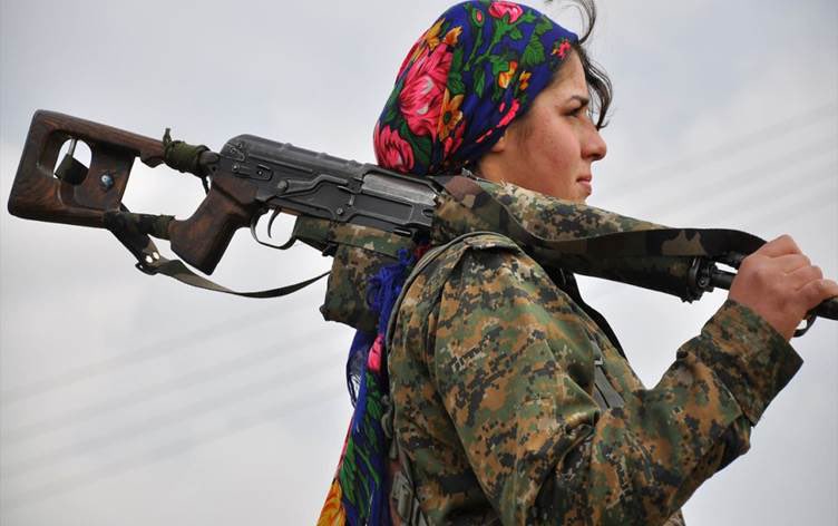 Freedom fighters loading… #YPJ