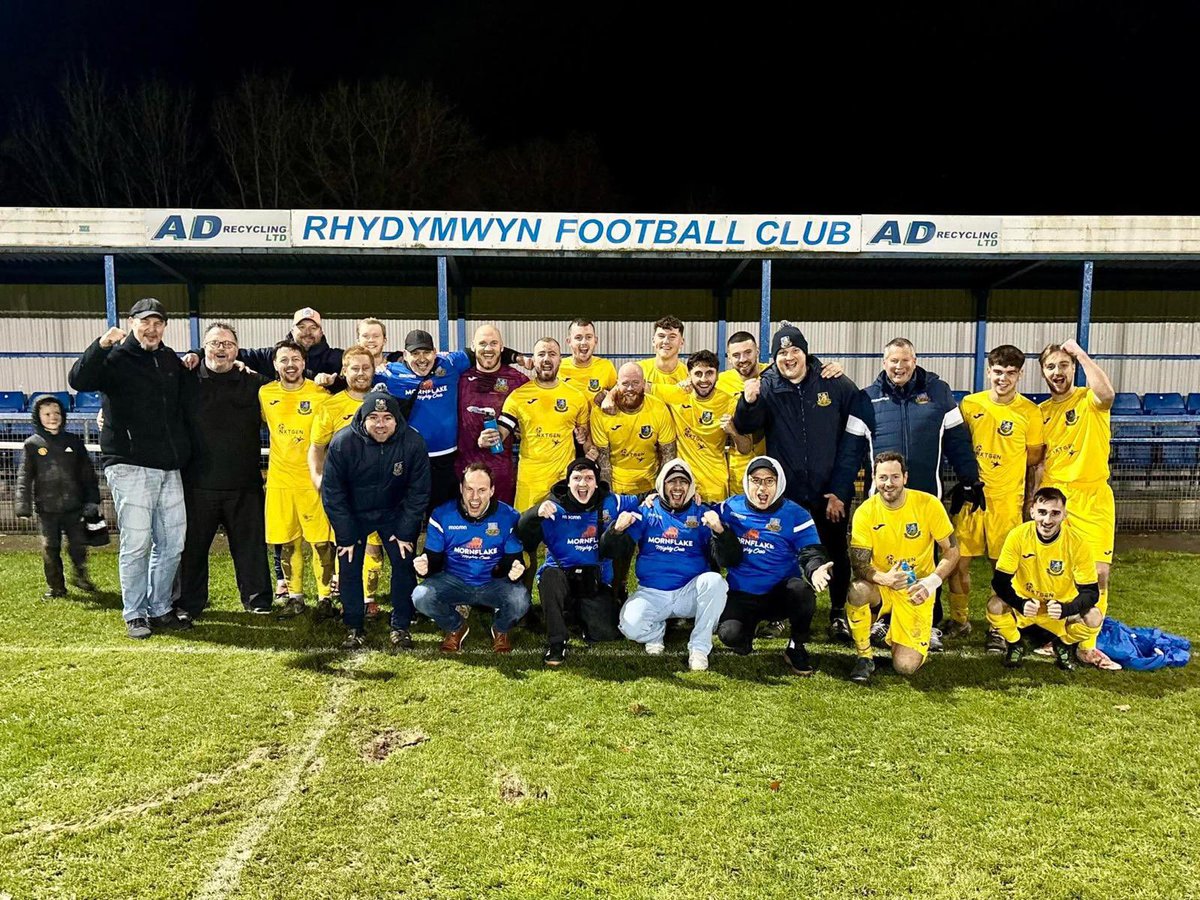 Rhydymwyn FC tweet media