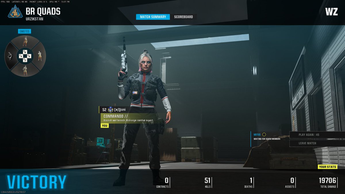 💣51 bomb💀💣 Omnimovement PR while on stream. #locked #passion #WZ4