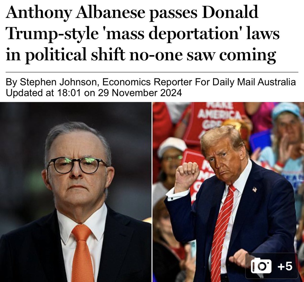 clowndownunder's tweet photo. Great News! Make Australia Great Again (MAGA) https://t.co/Th4Rm5zRau