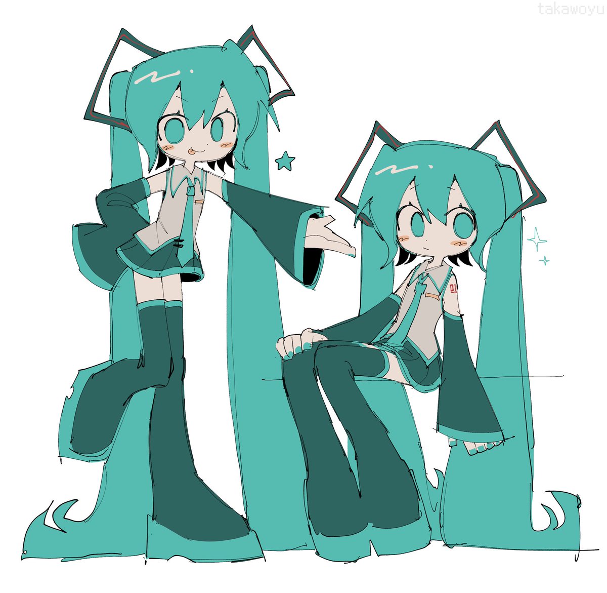 takawoyu's tweet photo. #初音ミク #HatsuneMiku https://t.co/4etjFaugNG