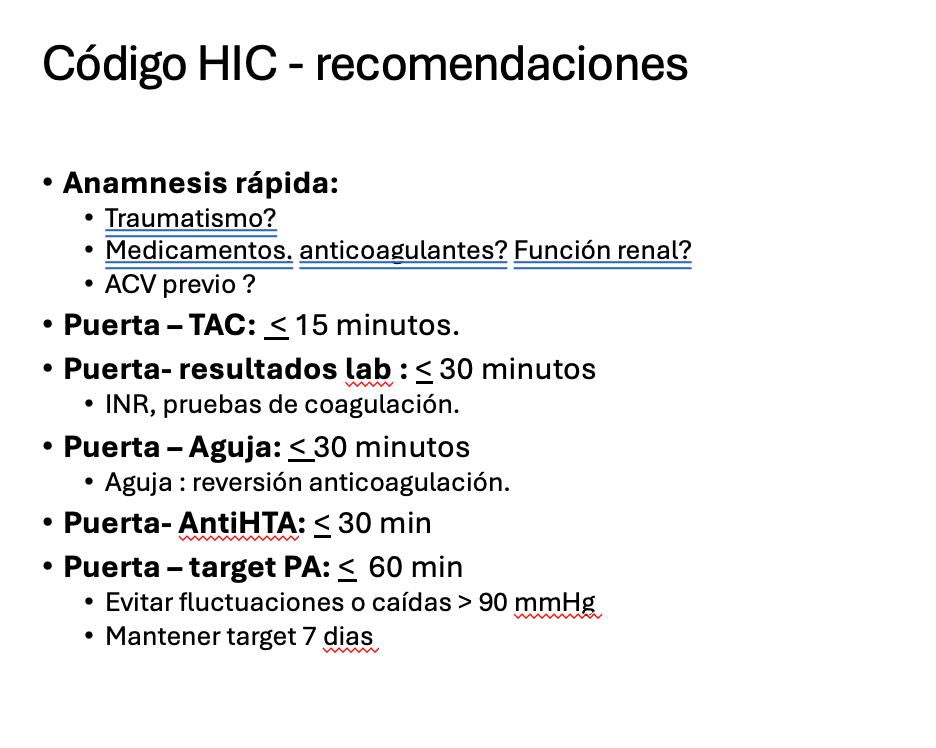 Aldo Letelier (@aldolete) on Twitter photo Código HIC
“Tiempo es cerebro” …
para isquemia y para hemorragia
#ich #codigohic #stroke Código HIC
“Tiempo es cerebro” …
para isquemia y para hemorragia
#ich #codigohic #stroke
