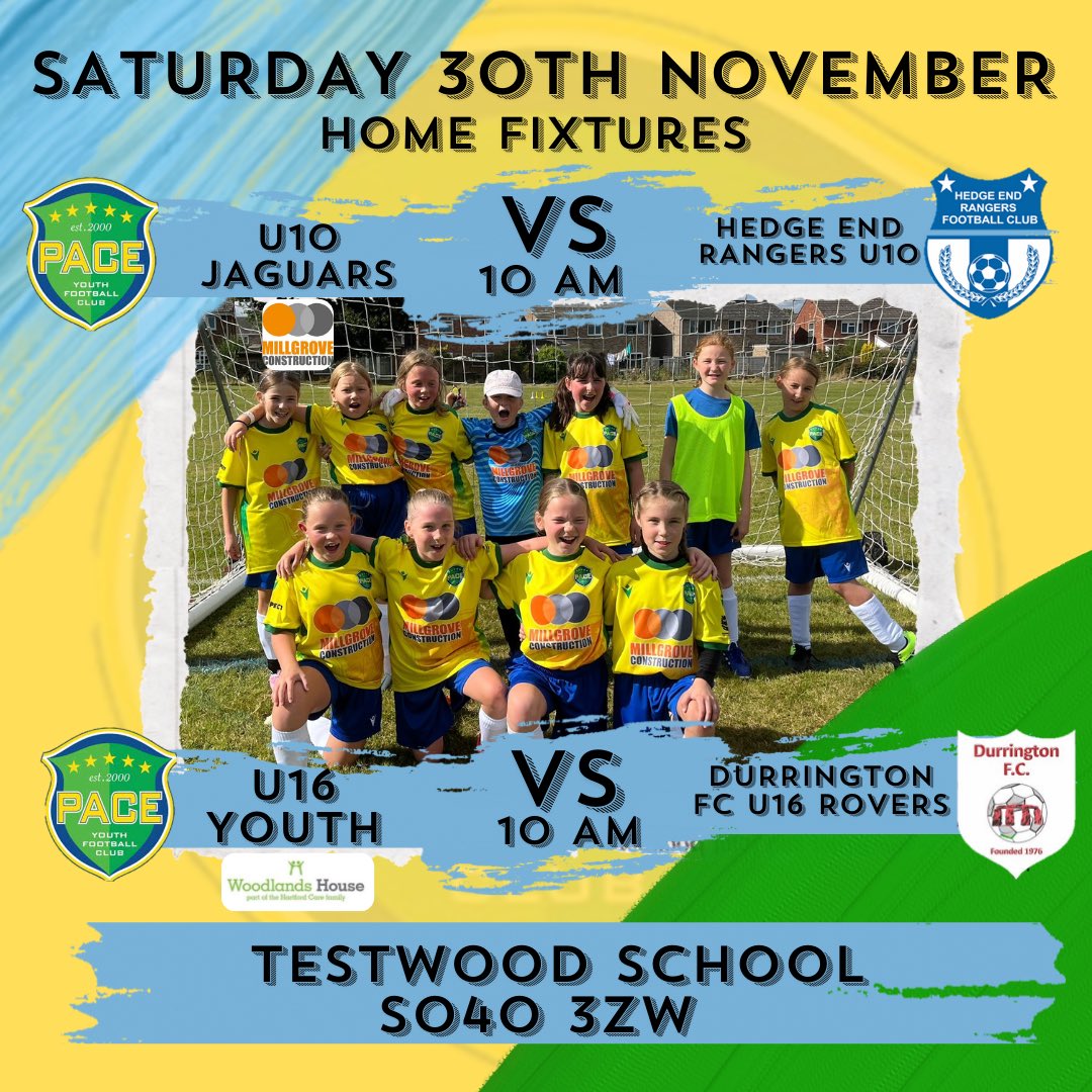 💛Saturday Home Fixtures💛