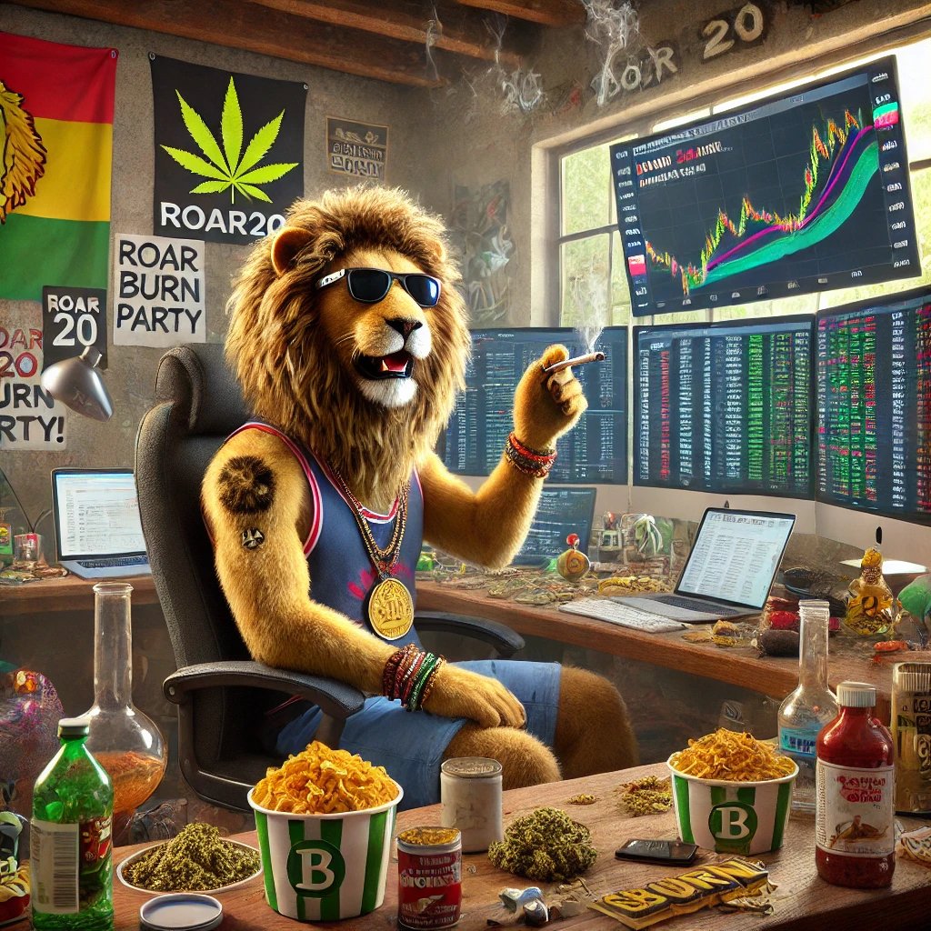 ROAR20coin's tweet photo. It's time to light up &amp; blaze #ROAR20 🔥🦁💨

1 like = 0.5 points
1 retweet = 1 point
1 new wallet HODLing #ROAR20 = 1 point (215 rn)

Hit 100 points we burn 1% of the supply

We'll post daily until we've burnt 10% #ROAR20 supply 🔥🔥

Buy #ROAR20 here ➡️ https://t.co/Q3Q2LpWBeN https://t.co/4HmX78WGvN