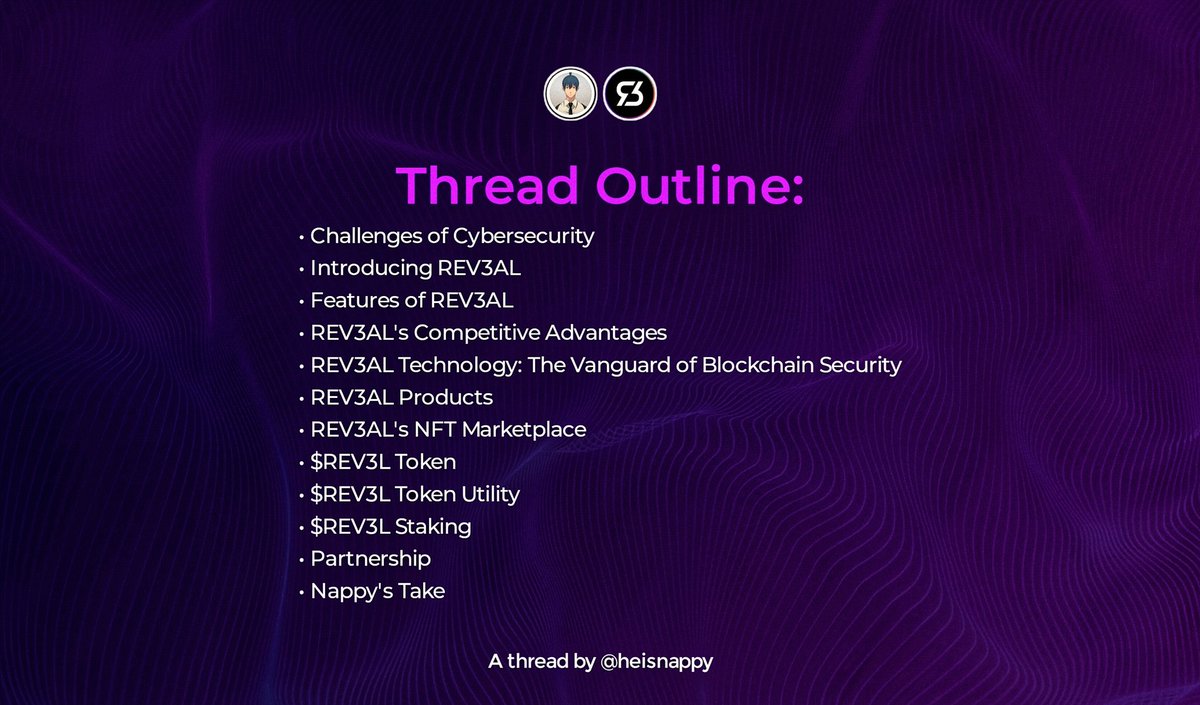 heisnappy's tweet image. But no rush, firstly i would like us to explore on what @Rev3alTech is all about.

Stay Tuned ♣

Use this moment to like, retweet and bookmark as always for future reference.

#REV3ALECOSYSTEM