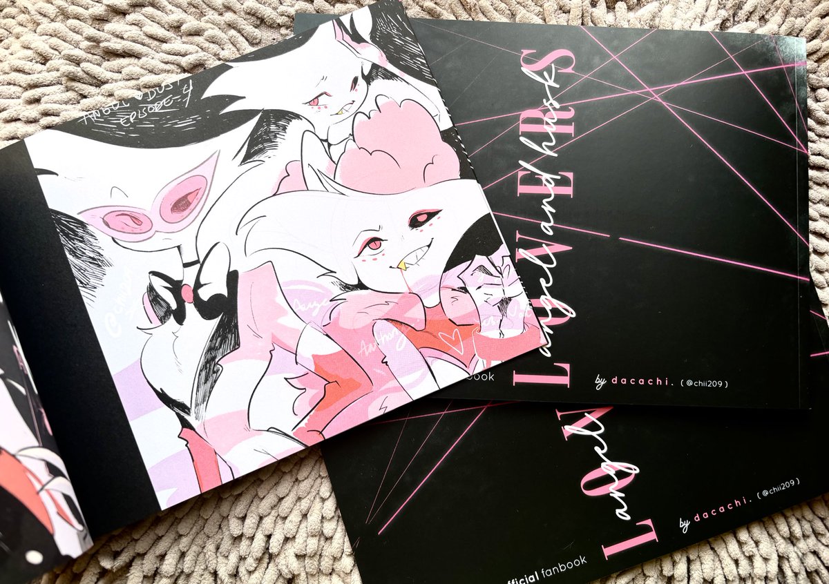 🃏🕷️ “Losers to Lovers” 🕷️🃏
My new #HazbinHotel fanbook is already available at my online shop! ~ 🕷️💕

48p ~ #angelhusk Comics &amp; Illustrations 

(Link in comments ~) 
#angeldust #husk #hazbinhotelfanart