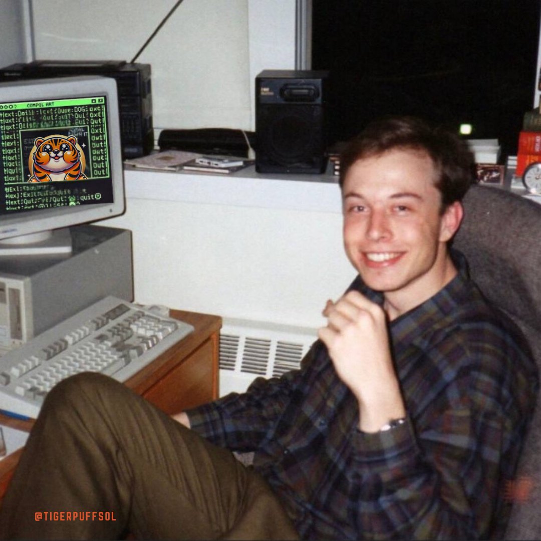 tigerpuffsol's tweet photo. TigerPuff (TPUFF): Elon Musk’s Bold Spirit 🐯🚀

Like young Elon, TPUFF is bold, creative, and ready to disrupt. Join the movement shaping the future of finance! 🐾

#TigerPuff #TPUFF #ElonMusk #MemeCoin https://t.co/kQFKnZz2NJ