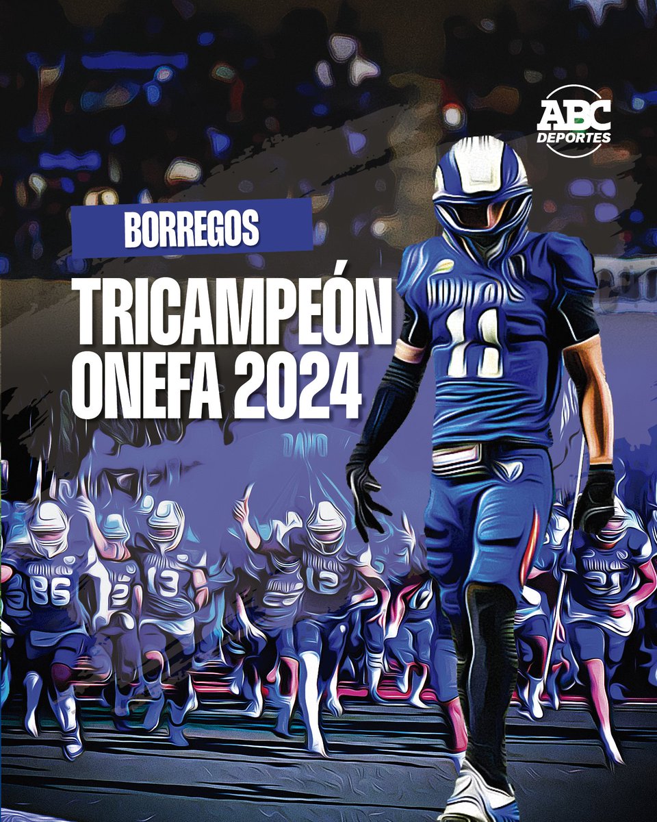 abc_deportes_mx's tweet photo. 🏆 #FinalONEFA | ¡¡TRICAMPEONATO BORREGO!!
Los Borregos del Tecnológico de Monterrey regresaron en el partido cuando más se necesitaba, y lograron conquistar, por segunda vez en su historia, el tricampeonato. https://t.co/p4QlfTITlf