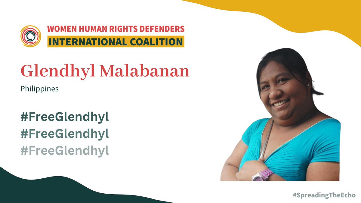 1/5 On October 4, 2019, Glendhyl Malabanan was arrested without a warrant in Puerto Princesa City, Palawan. She was detained and falsely charged with illegal possession of firearms and explosives after the police fabricated evidence. #SpreadingTheEcho #FreeGlendhyl #FreeWHRDs