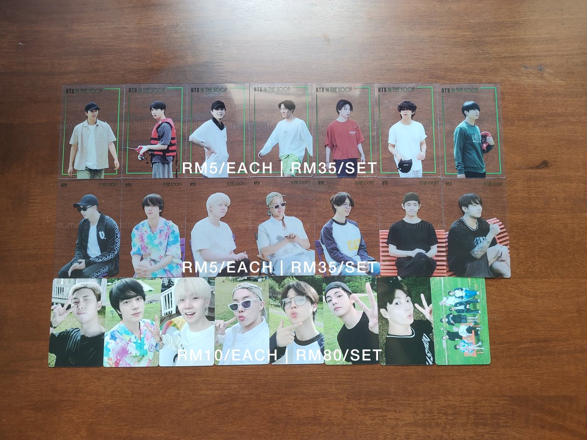 suminsells's tweet photo. [RT PLS/WTS 🇲🇾] BTS MINI PC

💰 RM5/EACH, RM35 - RM40/SET
➡️ DALMAJUNG 2021 &amp; 2022
➡️ ITS S1 &amp; S2

💰 RM10 - RM20/EACH, RM80 - RM140/SET
➡️ ITS S2 EARLYBIRD
➡️ MUSTER 2021 SPECIAL
➡️ PTD US &amp; SEOUL SPECIAL
➡️ BUTTER CARDIGAN

❗ PREFER TO SELL IN SETS

#pasarbts #myARMYjual https://t.co/xpMCTxgwyD