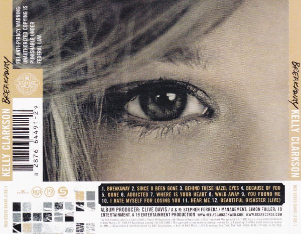 20 years ago today, Kelly Clarkson released ‘Breakaway.’