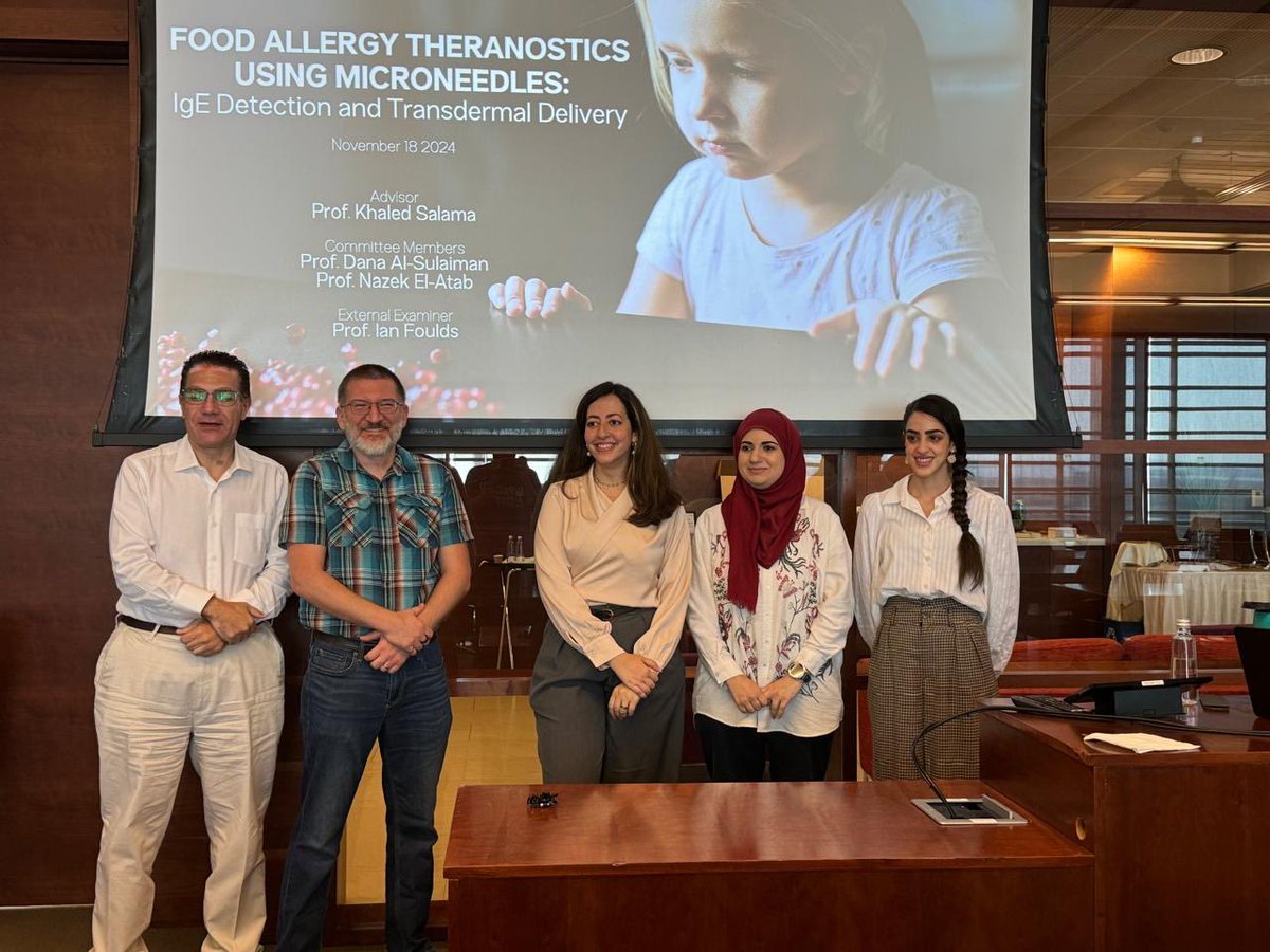 khaled salama (@knsalama) on Twitter photo So proud to have graduated 3 amazing PhD students this semester! Excited to see where their journeys take them next! #PhD #GradSuccess #Mentorship <a href="/cemseKAUST/">KAUST CEMSE</a> <a href="/KAUST_News/">KAUST</a> <a href="/KAUST_BESE/">KAUST BESE</a> <a href="/KaustResearch/">KAUST Research</a> #KAUST <a href="/SensorsLabKaust/">Sensors Lab KAUST</a> So proud to have graduated 3 amazing PhD students this semester! Excited to see where their journeys take them next! #PhD #GradSuccess #Mentorship <a href="/cemseKAUST/">KAUST CEMSE</a> <a href="/KAUST_News/">KAUST</a> <a href="/KAUST_BESE/">KAUST BESE</a> <a href="/KaustResearch/">KAUST Research</a> #KAUST <a href="/SensorsLabKaust/">Sensors Lab KAUST</a>