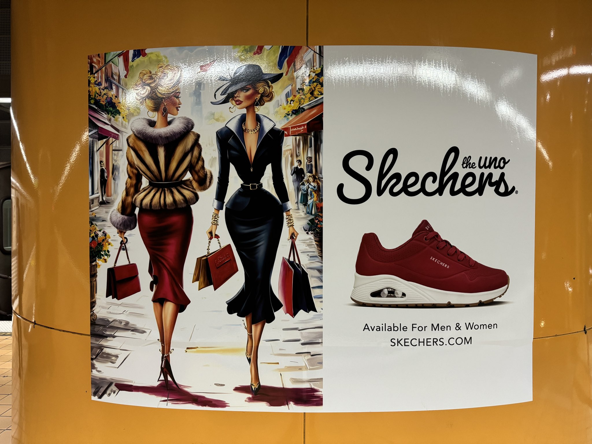 Pubblicità skechers sale