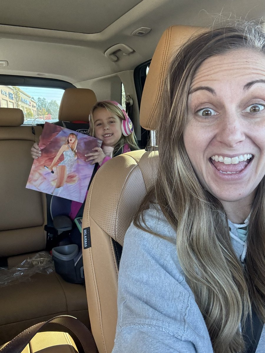 stefielea's tweet photo. @taylornation13 @Target My little swiftie was so excited to score the last one! She looked at every page before we even left the car. #erasbook https://t.co/i4K9ITjuG5