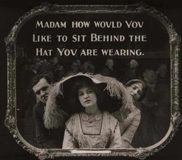 AlsikkanTV's tweet photo. 2024 movie theater discourse: stop taking pictures! stop singing! 

1929 movie theater discourse: https://t.co/RfgBjvgYwZ