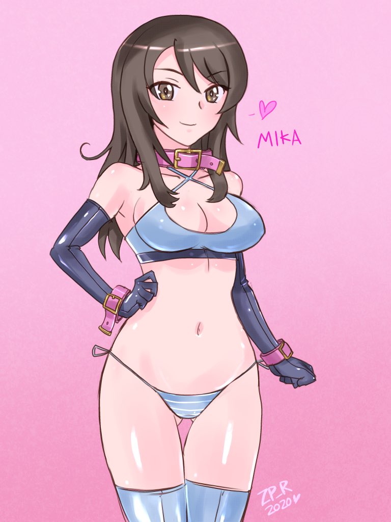 ミカさん生誕日とのことで過去絵 なんじゃないかな? 