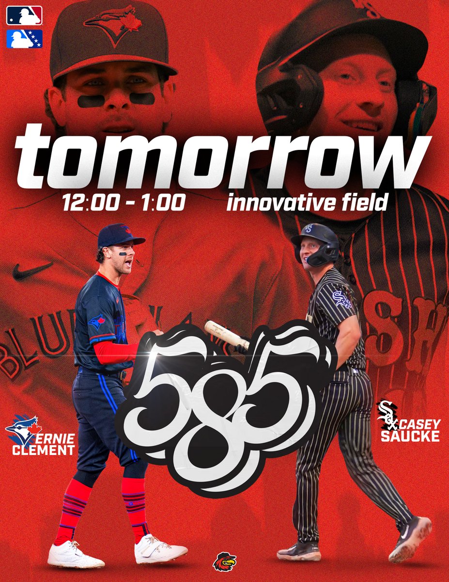 TOMORROW

meet the 585 boys!

Meet Ernie Clement and Casey Saucke tomorrow at the Red Wings Team Store from 12:00 p.m. to 1:00 p.m...and enjoy 30% OFF in-store ONLY!