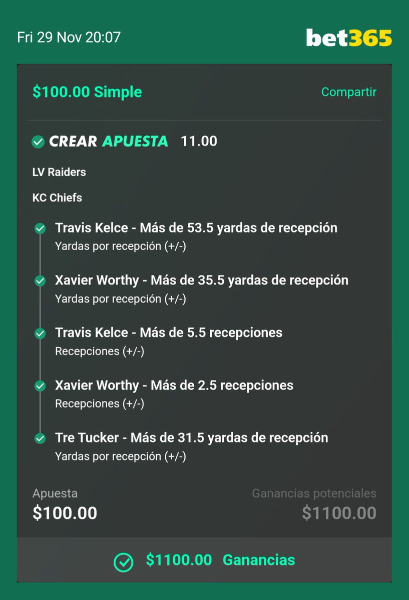 gracias a Dios por otro parleysito ganador