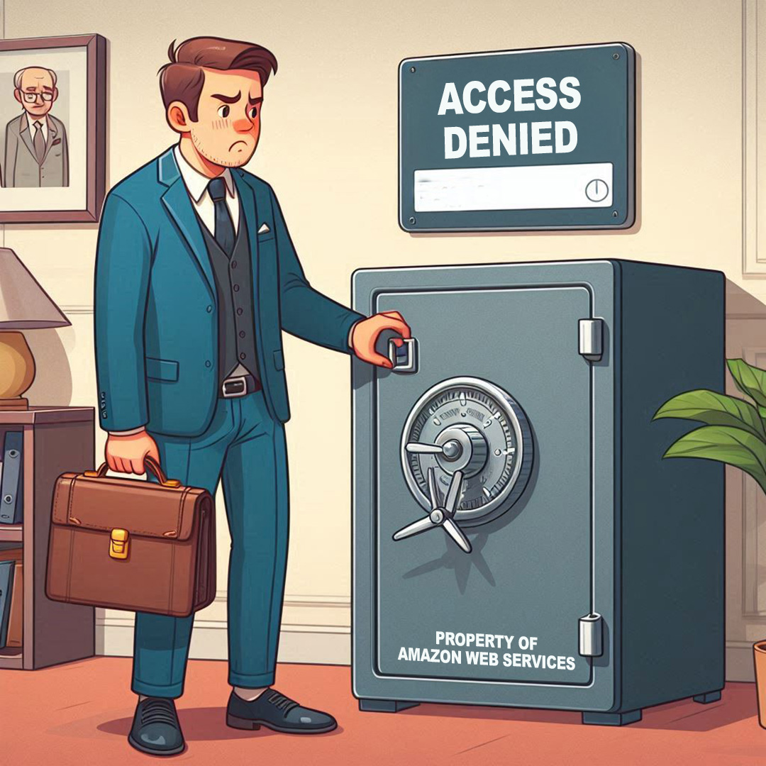 zus_network's tweet photo. Having Amazon Web Services means you are handing the keys to your data over to someone else. And if they don’t like your data, they can block your access to it.
#AWS #NoCensorship #PrivateDrive #Züs #ZCN https://t.co/C10Dq6fcYg
