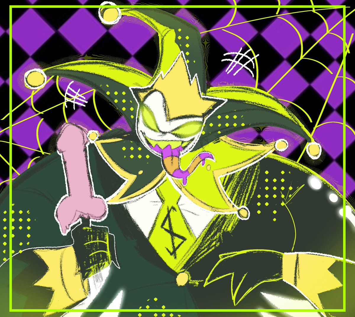 InkBabas's tweet image. Yyeeaahhh!!!! 💲💲💚💚
#helluvabossmammon #HelluvaBossFanart