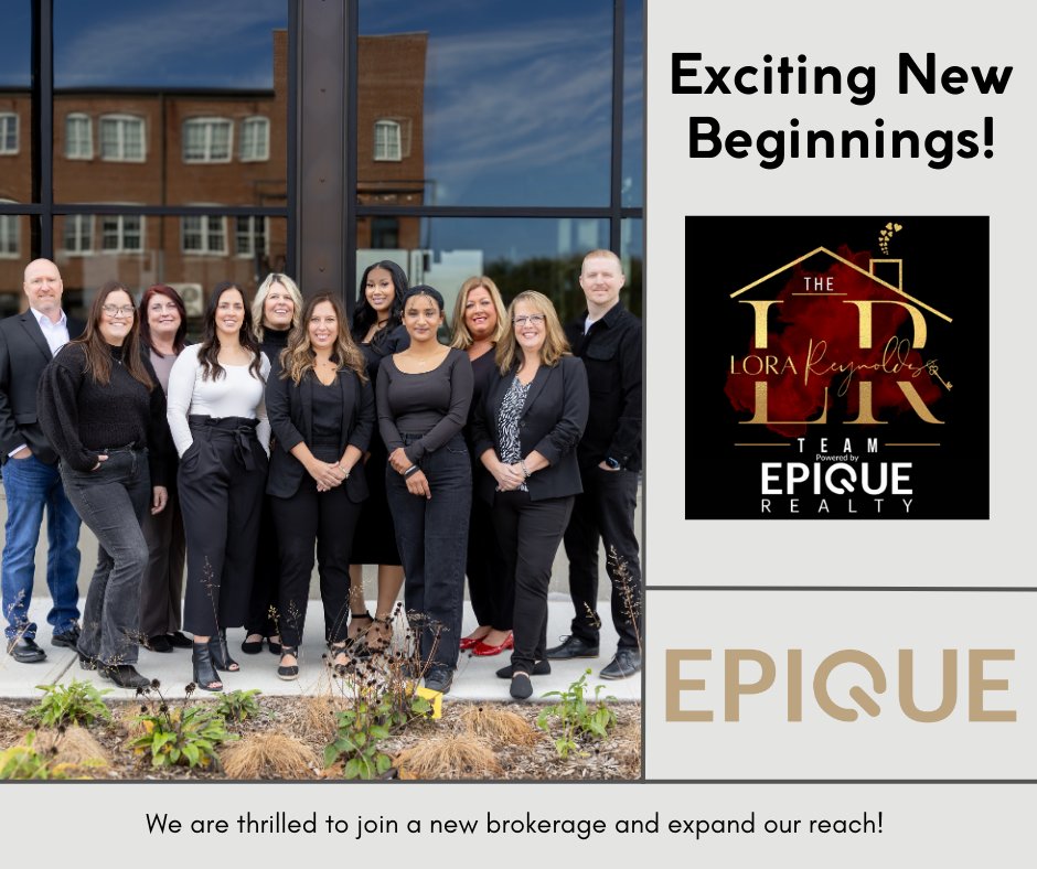 LRteamsuccess's tweet photo. We’re thrilled to announce that The Lora Reynolds Team has officially joined @epiquerealty! This new chapter opens up even more opportunities for us to serve you better. We’re incredibly grateful for the support we've received and can’t wait to take this journey together! https://t.co/6upHM8nvG1