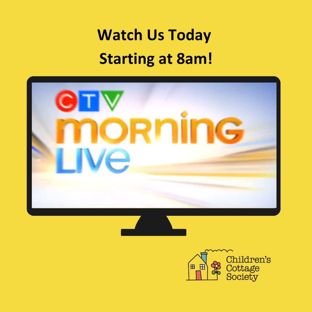 Watch us on <a href="/CTVCalgary/">CTV News Calgary</a> Morning Live starting at 8am! CTV Morning Live will be on location from our Child &amp; Family Centre as part of CTV’s “For the Love of Our City”!  We’re honoured to be part of this series! #YYC #ForTheLoveofOurCity #YYCfamilies #ChildrensCottageSociety