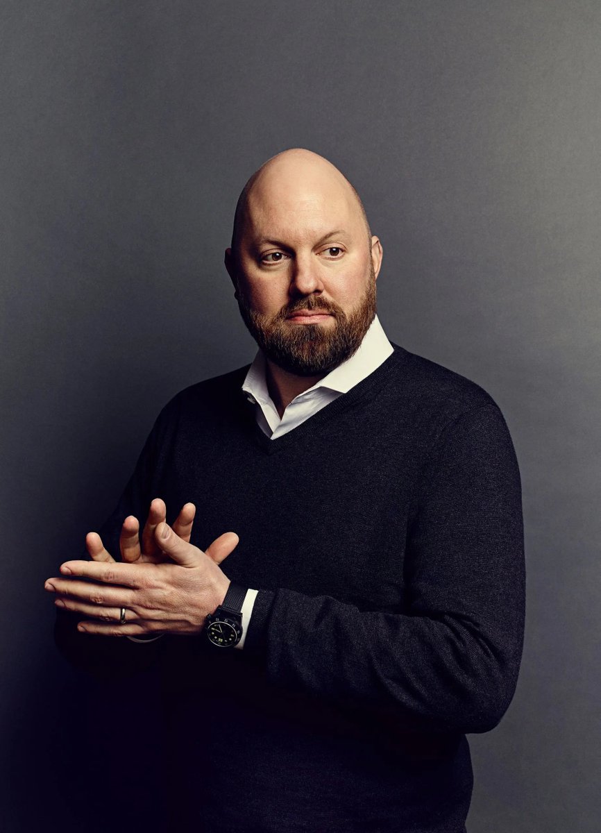 essenaccount's tweet image. the marc andreessen headshot has to be one of the greatest photos of someone taken in the past decade. this is comparable to like that one painting of henry viii.