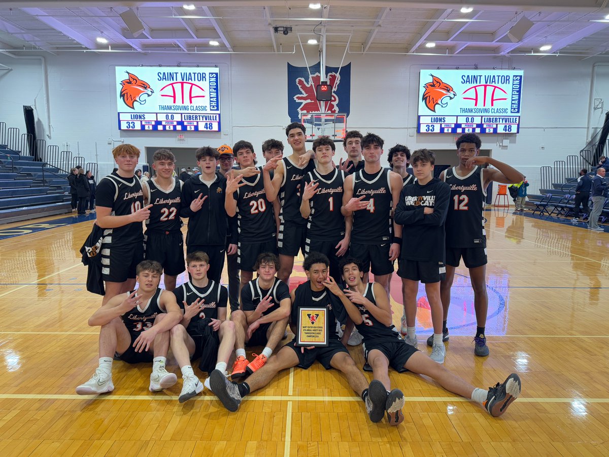 Congratulations to <a href="/LHSwildcatBball/">🏀LHS Basketball🏀</a> on going 3-0 and securing the 47th Annual <a href="/ViatorClassic/">Saint Viator Thanksgiving Classic</a> Championship! #ViatorClassic47