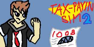 NeostudiosX's tweet photo. TAX-PAYING SIMULATOR 2: RETURN OF THE 1008
available for the Bintendo Twist, XCube, DoFunThingsStation, and PCWIZZLE this nevertobemberuary 64th

so chat is this a W game? 💀 https://t.co/RFoQpsT165