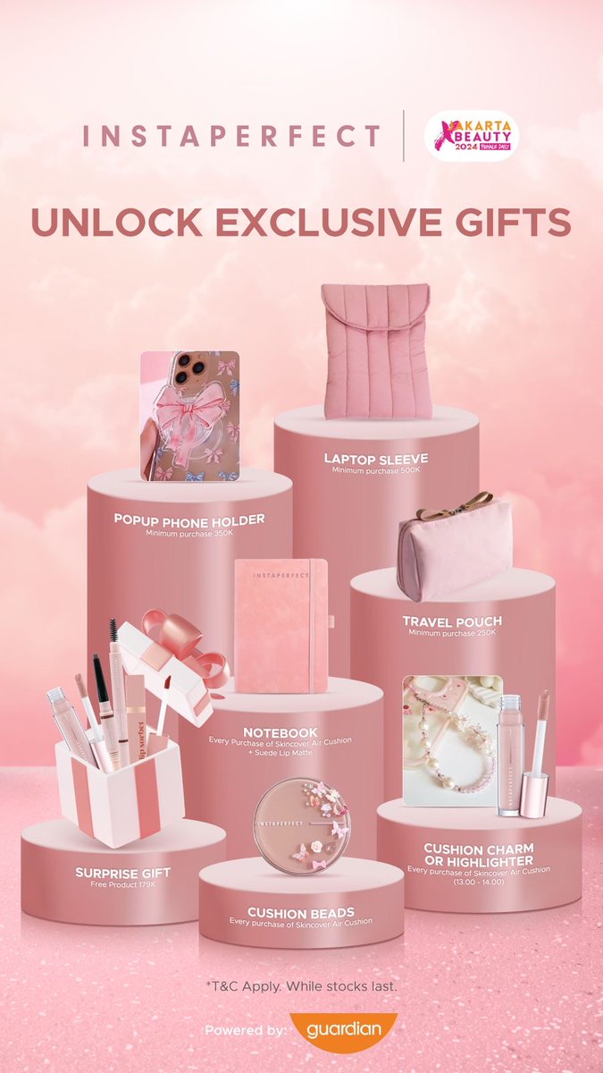 Ini sih jangan sampe dilewatkan.. promo nyaaa mantul banget apalagi ada cushion kesayangan aku wajib gassin ga sihh #instaperfect #beautyevent