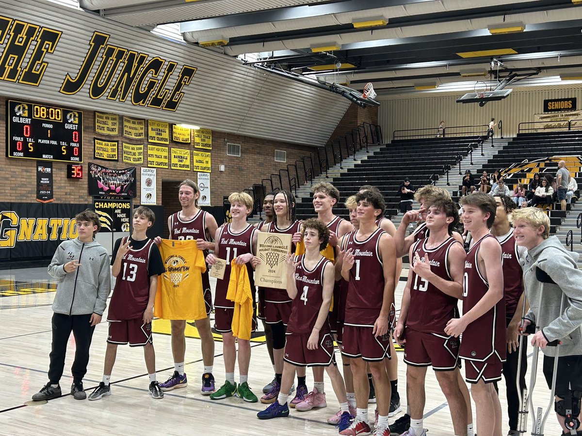 Red Mtn Athletics (@rmathletics) on Twitter photo Boys Basketball went 4-0 and won Welcome to the Jungle championship game tonight over Gilbert. 3 all tournament players and tournament MVP Drew Hall for <a href="/RMBoysBBall/">Red Mtn Basketball</a> Boys Basketball went 4-0 and won Welcome to the Jungle championship game tonight over Gilbert. 3 all tournament players and tournament MVP Drew Hall for <a href="/RMBoysBBall/">Red Mtn Basketball</a>