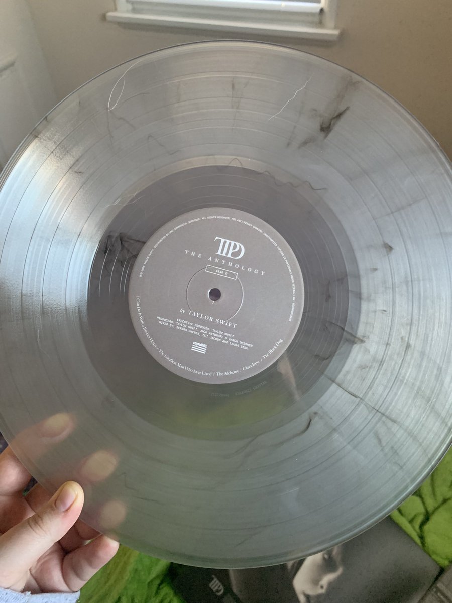 mck_hill's tweet photo. I got the TTPD Anthology on vinyl so I’m content 🥰 happy belated Thanksgiving everyone https://t.co/a14ErIbQVa