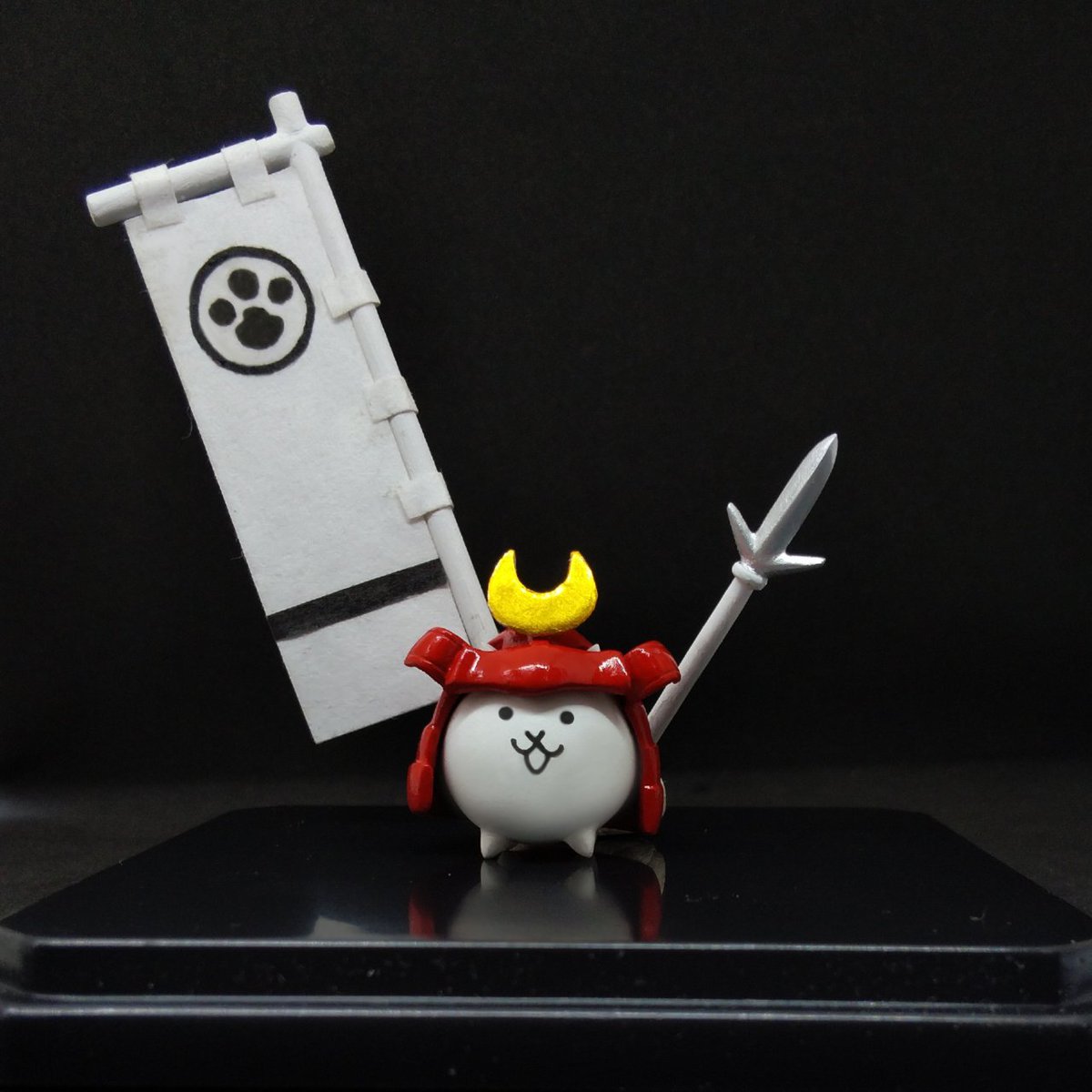 祝🎊にゃんこ大戦争12周年、その②。 武将ネコ。 #にゃんこ大戦争12周年
