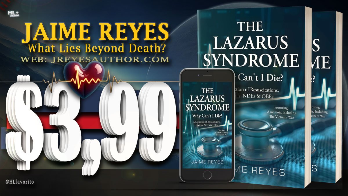 HLfavorito's tweet photo. β
β
β
β
β
"The Lazarus Syndrome" by Jaime Reyes provides a rare glimpse into resuscitations after death and NDEs, with personal accounts and cutting-edge medical research. #DefyingDeath
The Lazarus Syndrome: Why Can't I Die? by Jaime Reyes.
Read it now: https://t.co/HMwUmzioLa
Web: https://t.co/eYcRVnK7DJ
π @Rey3J @jrey666 @writerschalet
#NDEsAndOBEs #MiraculousRecovery #MedicalPhenomena #Authors #AuthorsOfX #Writers #WritingCommunity #Promotion #Books #BooksBoost #BookAndAuthorPromotion #Reviews #YourFavoriteBook #HL