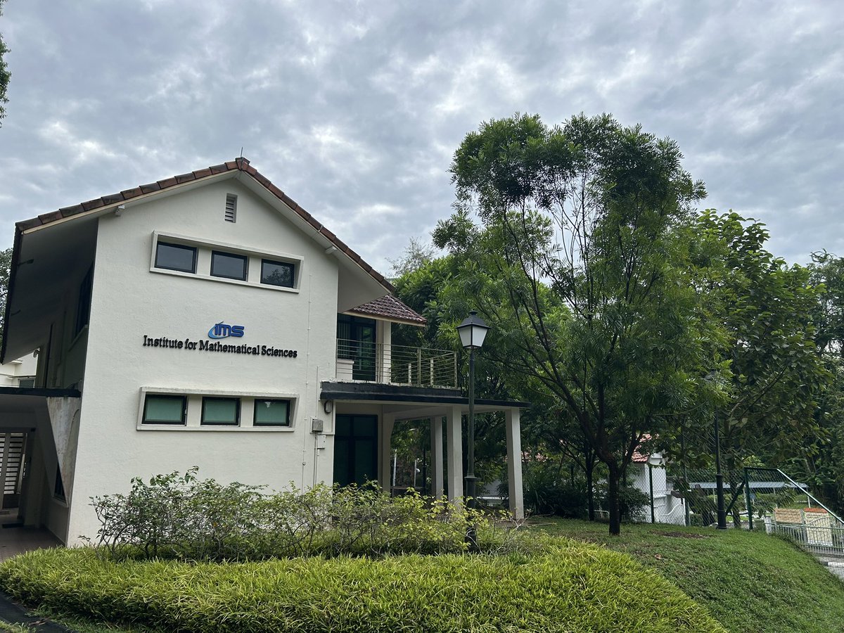 Institute for Mathematical Sciences at NUS tweet media