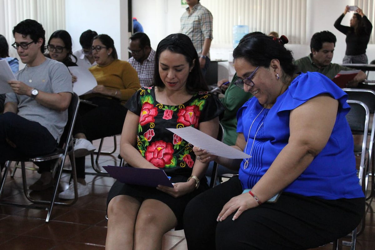 impepac's tweet photo. El personal del @impepac se capacita constantemente. Hoy concluyó el Curso de Lengua Náhuatl que impulsó la Comisión Ejecutiva de Comunidades y Pueblos Indígenas que preside la consejera, Mayte Casalez Campos https://t.co/h1iiR95CKx