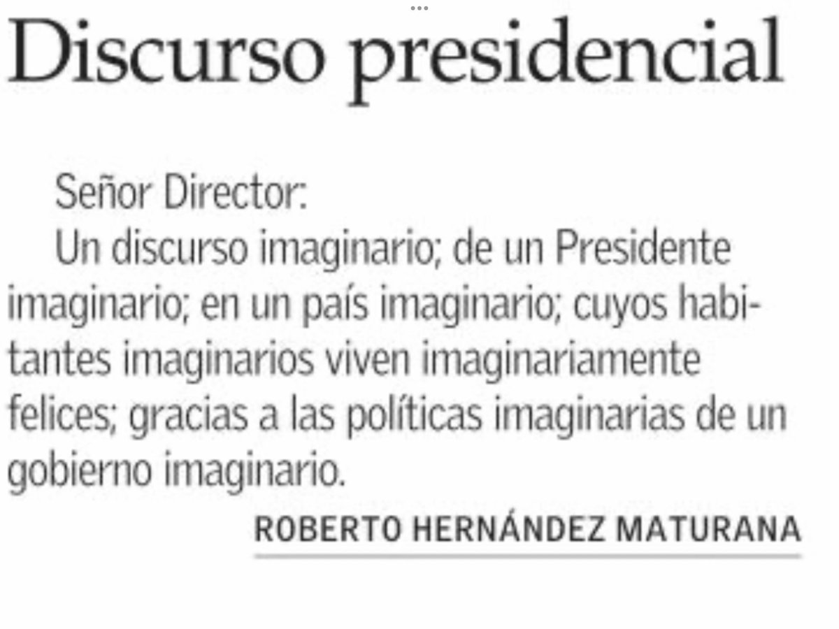DISCURSO PRESIDENCIAL