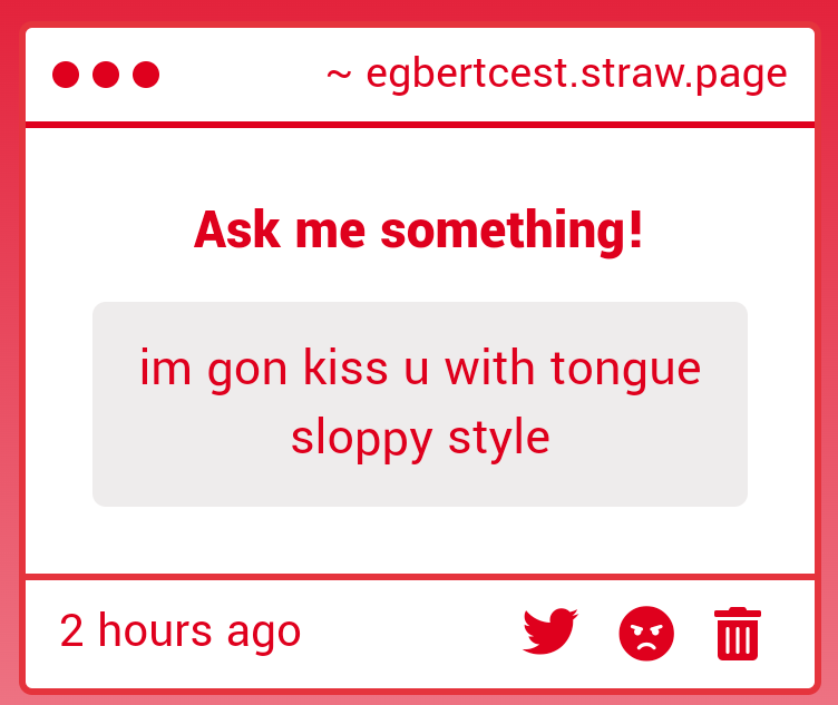 egbrtcest's tweet photo. Oh wow... Thank you. I'm not rejecting anything at this point. https://t.co/0bLuP5ODUq