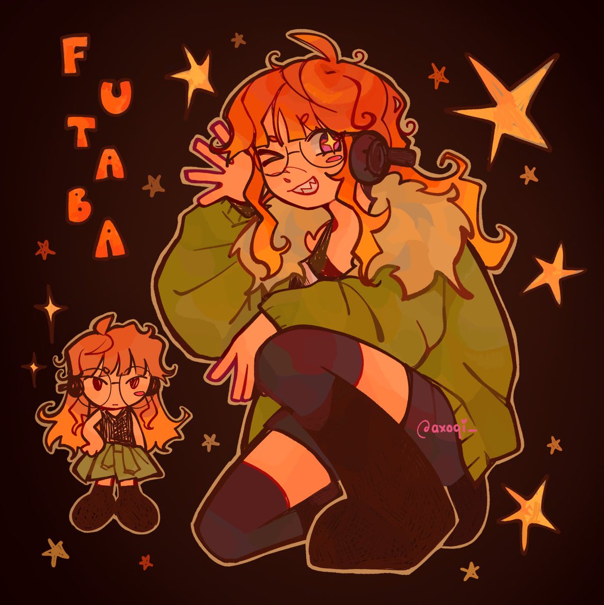 axoqi_'s tweet photo. (p5r) futaba !! https://t.co/TiuTpveXLm