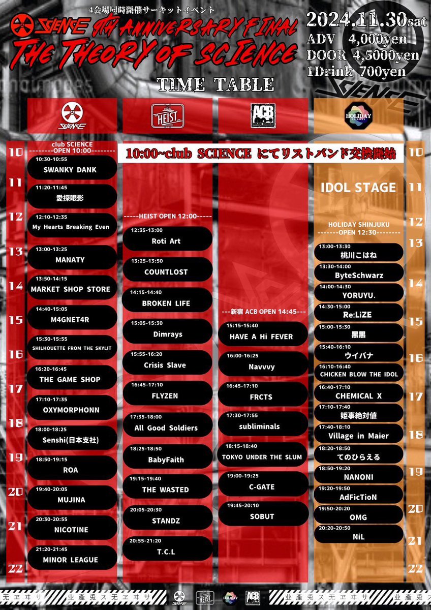 KJ_rats's tweet photo. 今日はライブ三昧。

場所の違うサーキットイベントを

サーキットする愚行。

RR@下北沢
T.U.T.S@新宿

お待ち申す。 https://t.co/yQHju1UDkU