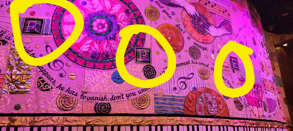 REP TV confirmed by enchantment of the seas theater curtain 🤣 <a href="/RoyalCaribbean/">Royal Caribbean</a>