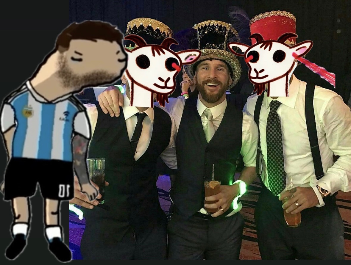 loemetsi's tweet photo. Friyay Mood baaaaa

#messi #memecoin #crypto https://t.co/RAOTfAaZRE