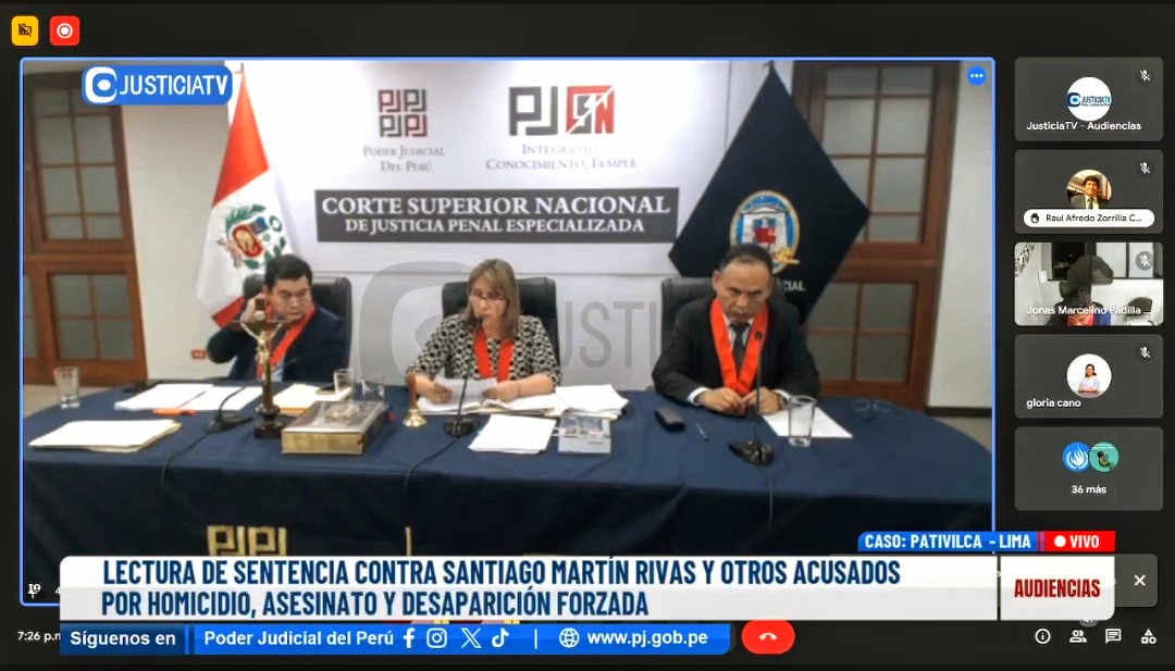 Jjquispe01's tweet photo. #Justicia #Pativilca ¿SE VIENE UNA NUEVA DENUNCIA CONSTITUCIONAL DEL @congresoperu contra magistrados que prevalecen la Constitución y Tratados Internacionales a una ley infame?
4ta. Sala Penal Liquidadora de la @csnjpeOficial (desactivada por el CEPJ) presidida por la correcta magistrada #MiluscaCano López y conformada por Herver Llerena y Otto Verapinto emitió SENTENCIA en los casos Pativilca (Caraqueño) acumulado a Cantuta:
CONDENANDO:
1.- 20 años al General EP (r) JUAN NOLBERTO RIVERO LAZO como autor mediato del delito de Homicidio Calificado y desaparición forzada
2.- 18 años a SANTIAGO ENRIQUE MARTIN RIVAS como coautor de los delitos de Homicidio Calificado y Desaparición Forzada 
3.- 18 años a CARLOS ELISEO PICHILINGUE GUEVARA, en calidad de autor de los delitos de Homicidio Calificado y Desaparición Forzada 
4.- 15 años a JULIO CHUQUI AGUIRRE como autor de los delitos de Homicidio Calificado y Desaparición Forzada. Ordenando su ubicación y captura     
5.- 15 años a NELSON ROGELIO CARBAJAL GARCÍA como autor de los delitos de Homicidio Calificado y Desaparición Forzada (pena compurgada)
6.- 15 años a CESAR HÉCTOR ALVARADO SALINAS, como autor de los delitos de Homicidio Calificado y Desaparición Forzada 
7.- 15 años a ANGEL ARTURO PINO DÍAZ como autor de los delitos de Homicidio Calificado y Desaparición Forzada

* SOBRESEIMIENTO (archivamiento) por incapacidad procesal en favor de NICOLÁS DE  BARI HERMOZA RÍOS   

* Reservar el juzgamiento a Julio Navarro Pérez por razón de salud

* Reservaron el juzgamiento contra los “Reos Ausentes":
1.- HAYDÉ MAGDA TERRAZAS ARROYO
2. CARLOS LUIS CABALLERO ZEGARRA BALLÓN 

* Reservaron el juzgamiento al “Reo Contumaz” LUIS AGUSTO PÉREZ DOCUMET

* Absolvieron a:
1. JULIO CESAR SALAZAR CORREA
2. PEDRO MANUEL SANTILLÁN GALDÓS  
3. VICTOR MANUEL HINOJOSA SOPLA
4.- JOSÉ ADOLFO VELARDE ASTETE

♧ Declara INFUNDADAS las excepciones de prescripción de la acción penal porque estos casos constituyen graves violaciones a los DDHH conforme a la jurisprudencia de la Corte IDH. La Corte en el caso Cantuta vs Perú obliga al Estado peruano a la investigación, procesamiento, juzgamiento y sanción a los responsables de estos hechos. Además de la abundante jurisprudencia de la Corte Suprema de la República.    

La ley 32107: Es incompatible con la Constitución 4ta Disposición Final y Transitoria y el articulo 51°, además por la Convención Americana de DDHH, aplican el CONTROL DE CONVENCIONALIDAD.
 
Todo delito de lesa humanidad constituye una grave violación de los Derechos Humanos. El Perú es parte integrante de la Convención Americana de Derechos Humanos y se ha adscrito a la competencia contenciosa administrativa de dicha Corte. 
La #CorteIDH  es el máximo intérprete de la Convención Americana de DDHH, donde no se admite la Prescripción de la acción penal e inaplicable cuando se tratan de casos de graves violaciones a los DDHH. 
#BastaDeImpunidad
@CIDH @oea_peru @ONU_derechos